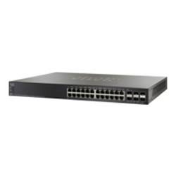 Cisco SG500X-24MPP 24-port Gig + 4 10-Gig Max PoE+ Switch